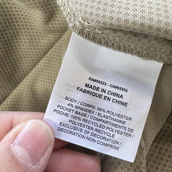 Nike Dri-FIT Golf Pants Mens 30x32 Khaki Flex Standard Fit Stretch AJ5489-247 - Picture 4 of 8